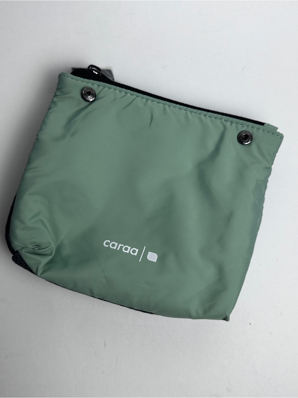 Caraa Snappy Snap-Together Travel Pouches Set of 2 Sage Green